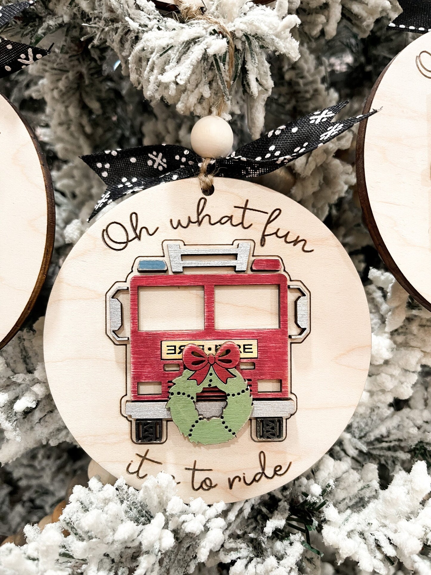 Oh What Fun It Is To Ride - Ornaments