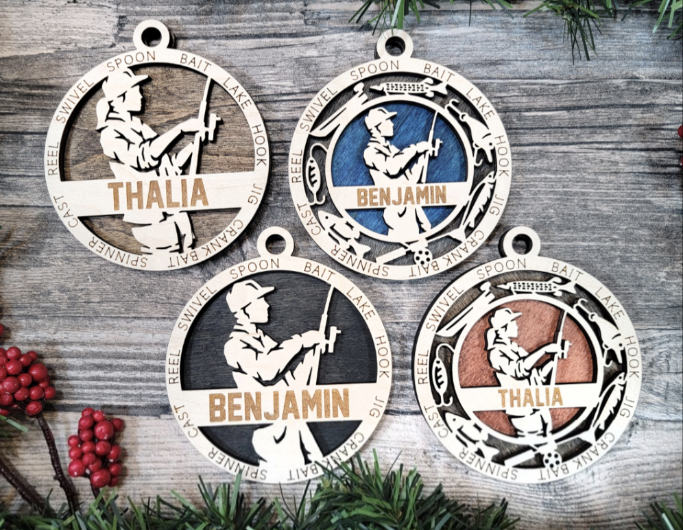 Fishing - Sports Ornaments