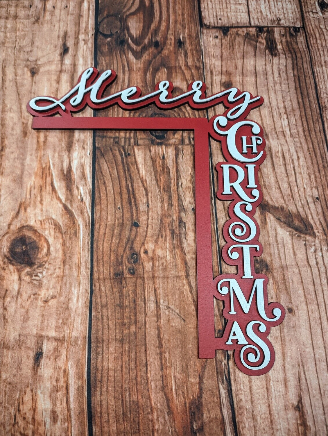 Merry Christmas Door Frame Corner