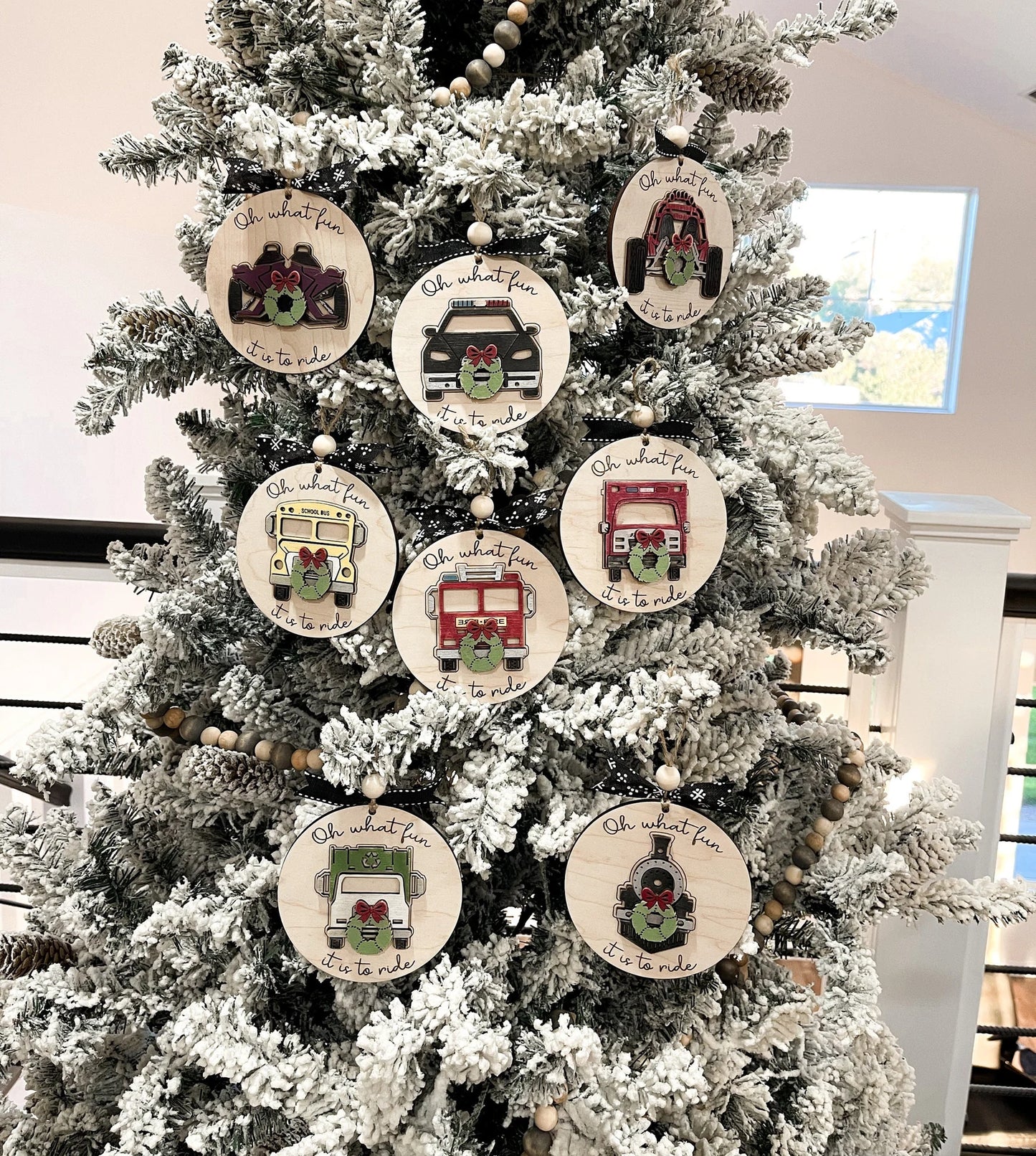 Oh What Fun It Is To Ride - Ornaments