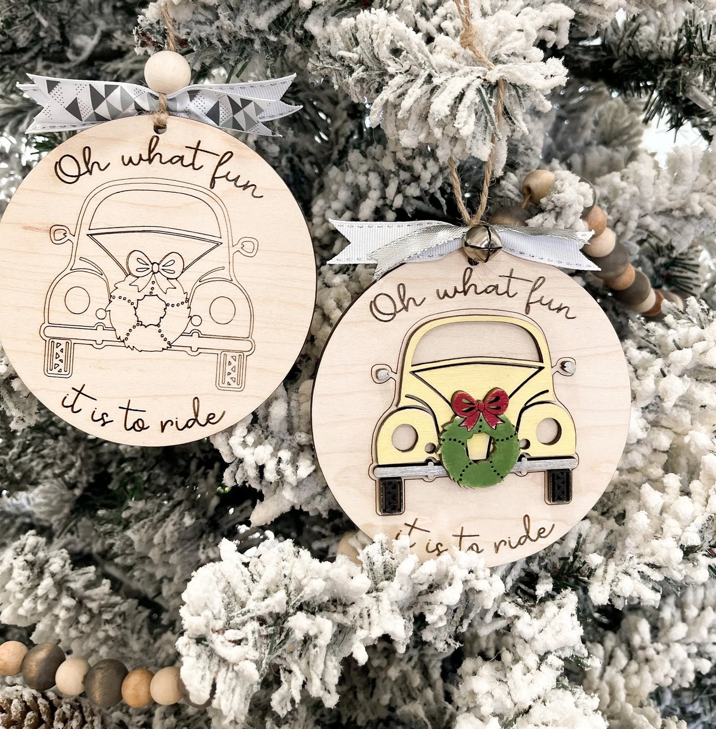 Oh What Fun It Is To Ride - Ornaments