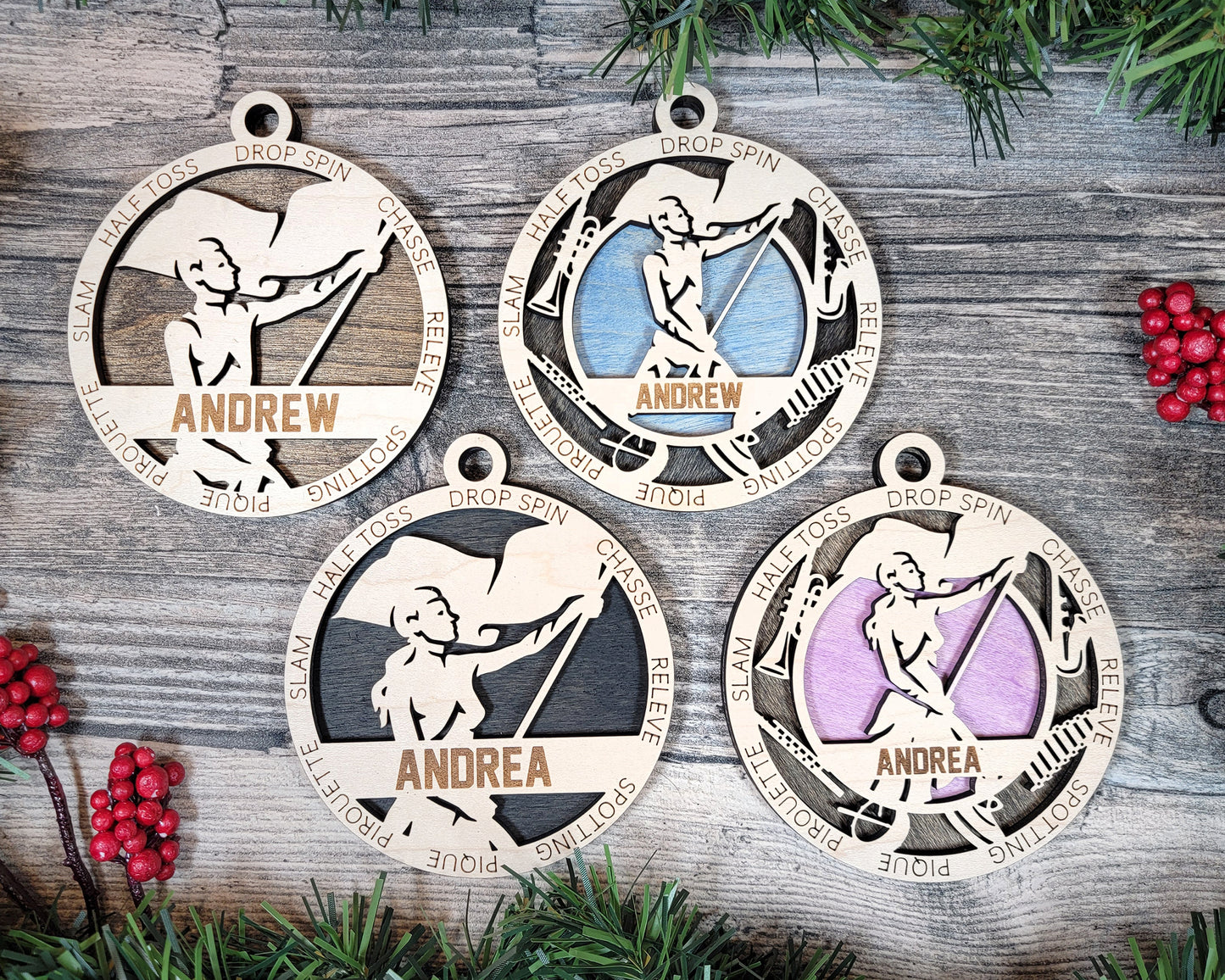 Color Guard - Sports Ornaments