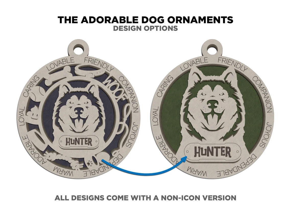Dog Breed Ornaments