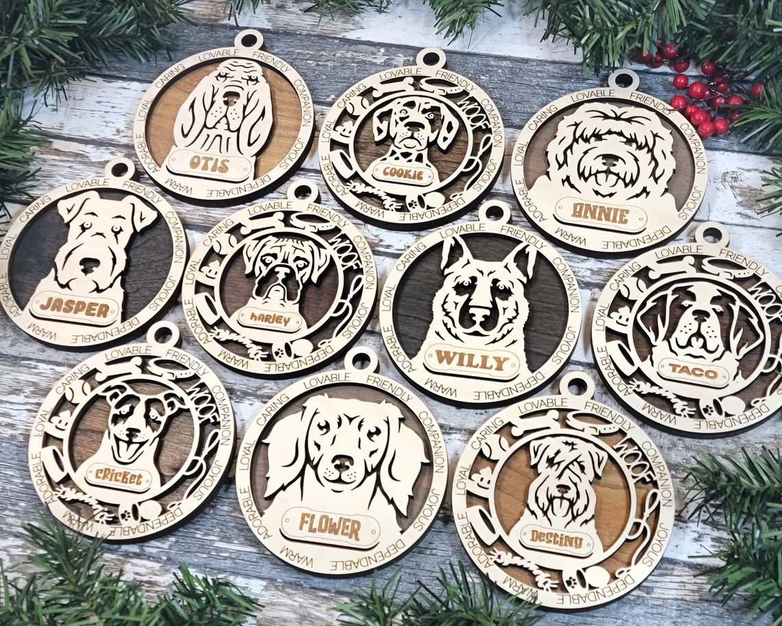 Dog Breed Ornaments