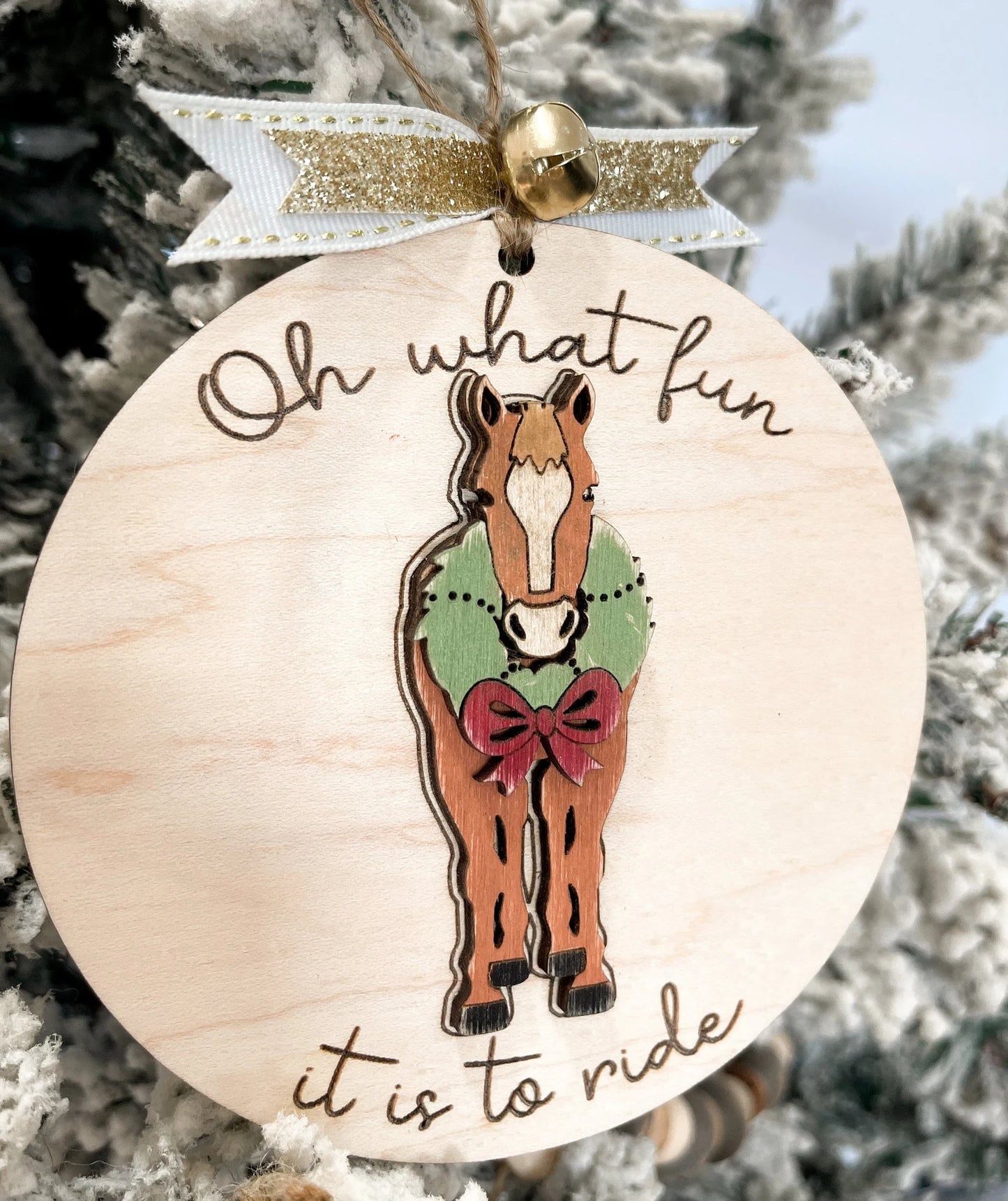 Oh What Fun It Is To Ride - Ornaments