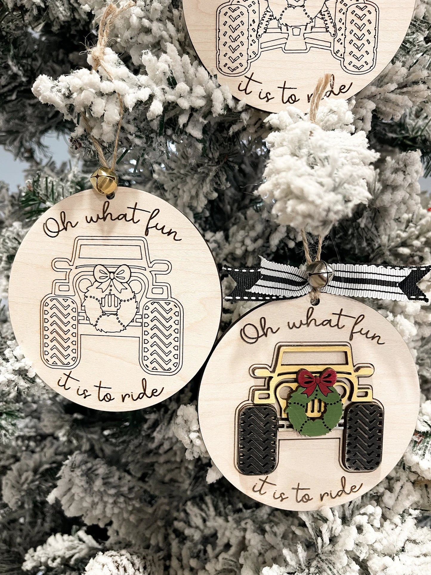 Oh What Fun It Is To Ride - Ornaments