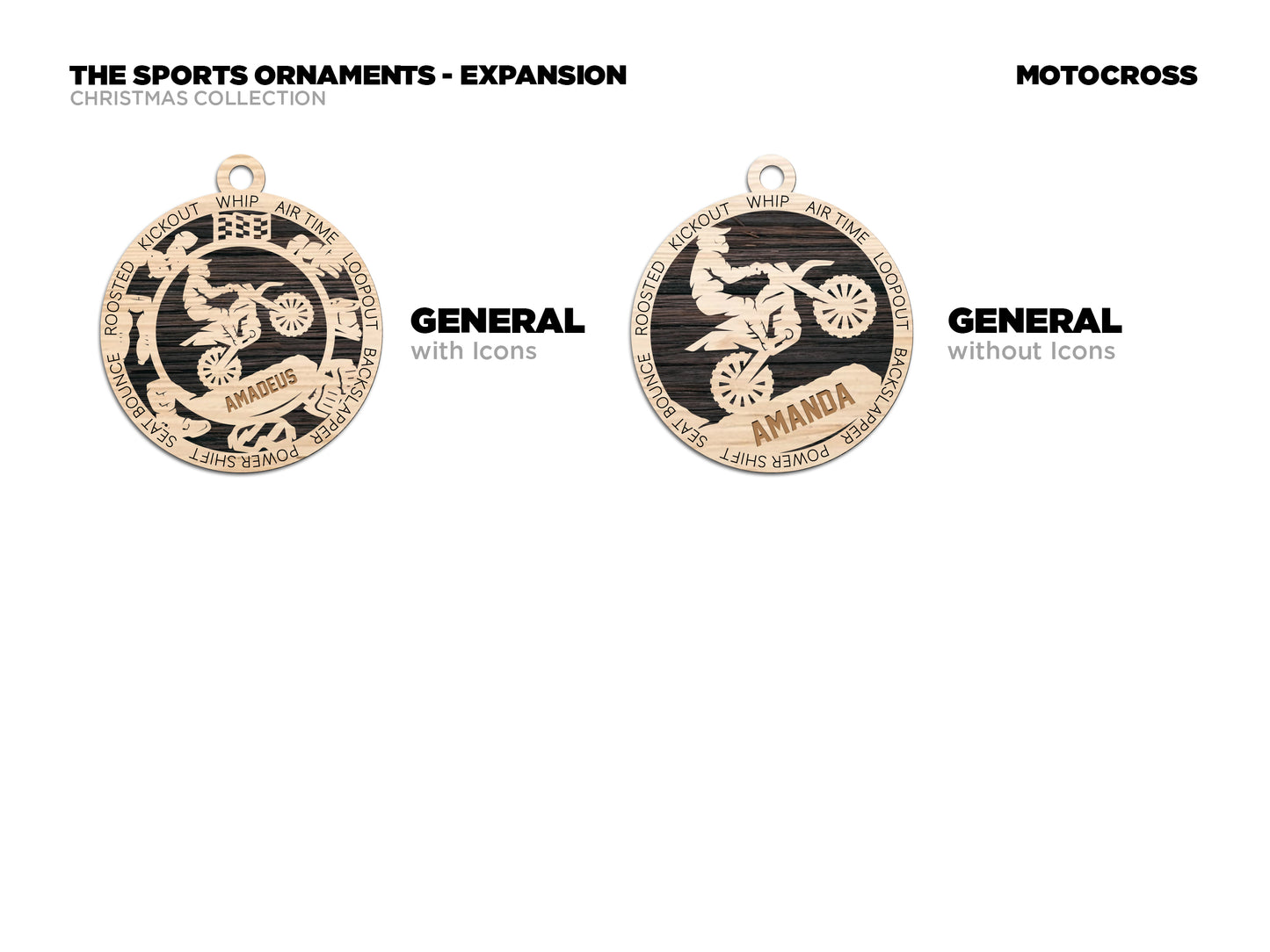 Motocross - Sports Ornaments