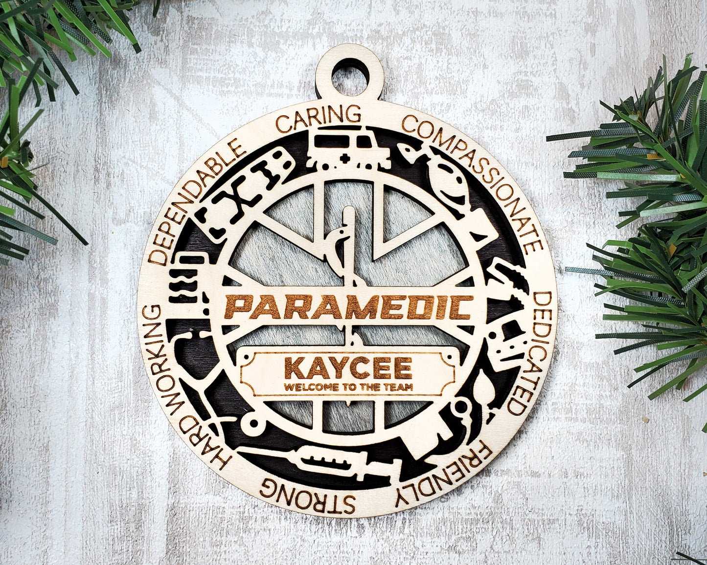 Paramedic & EMT Ornament