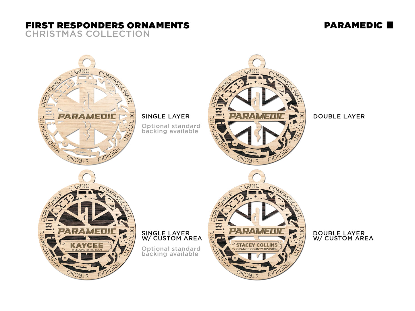 Paramedic & EMT Ornament