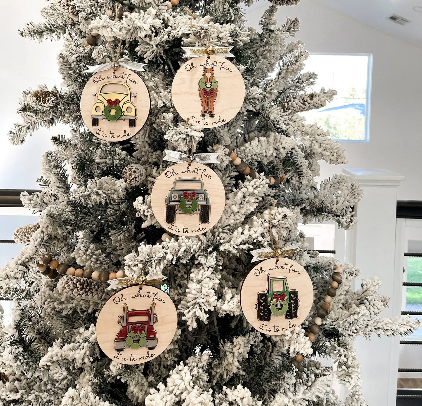 Oh What Fun It Is To Ride - Ornaments
