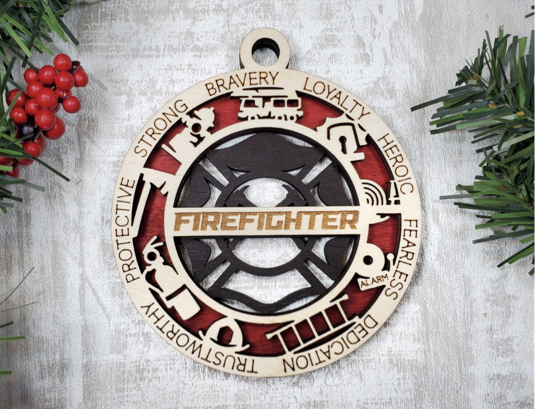 Firefighter Ornament