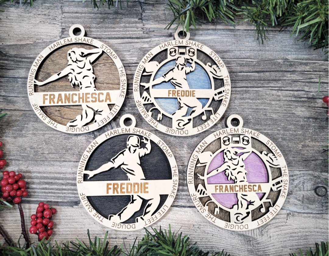 Dance: Ballet, Hip Hop, & Jazz - Sports Ornaments