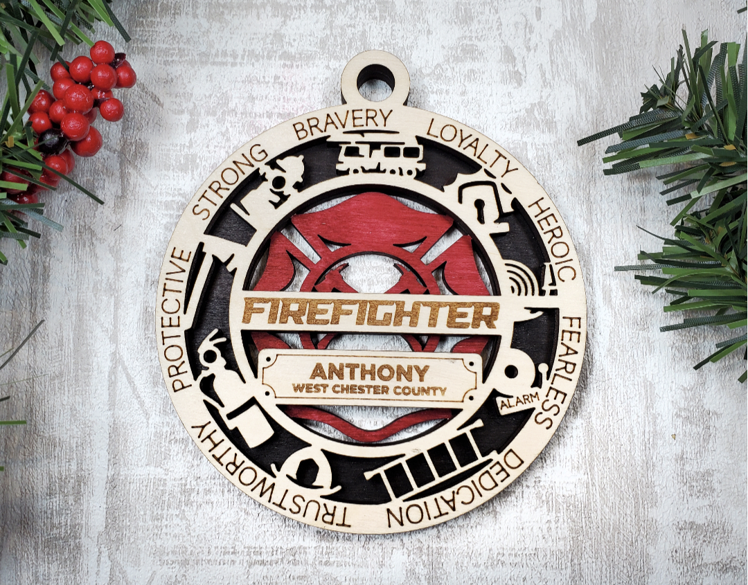 Firefighter Ornament