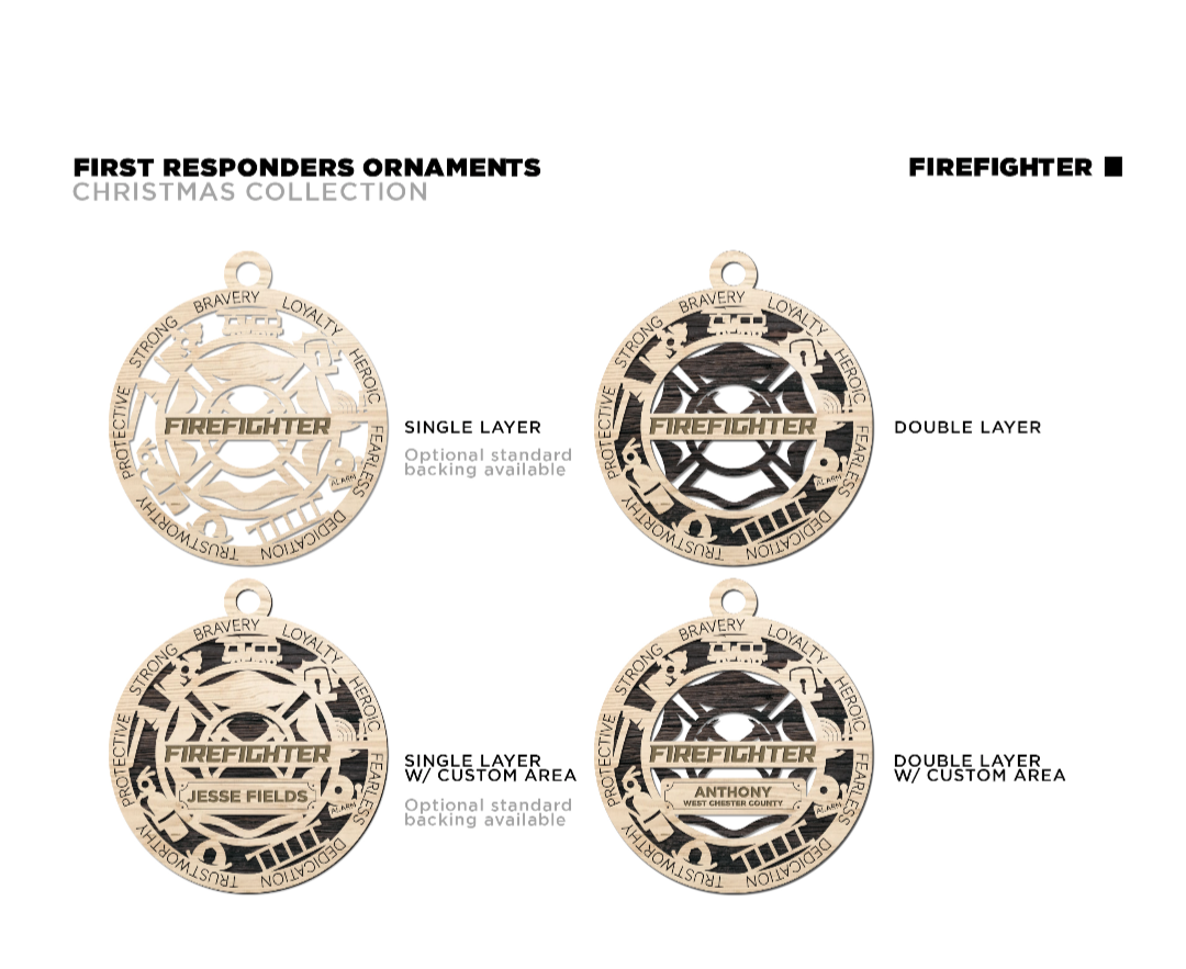 Firefighter Ornament