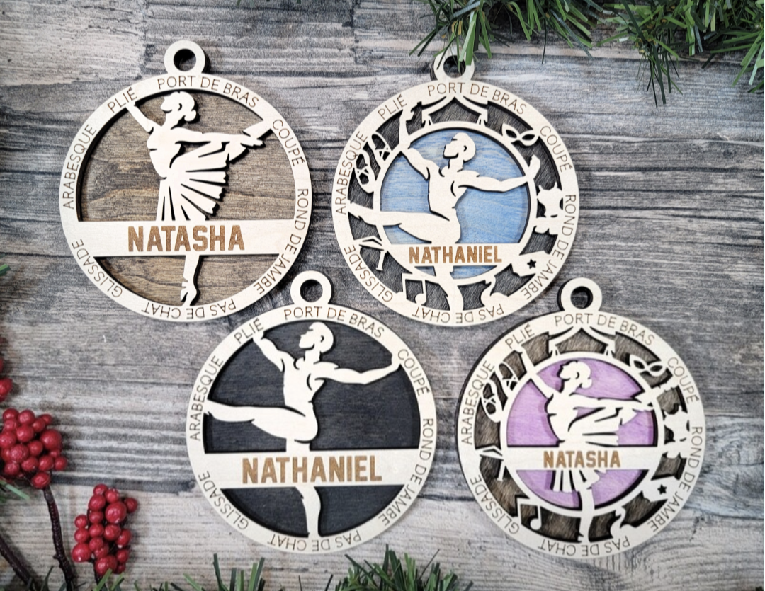 Dance: Ballet, Hip Hop, & Jazz - Sports Ornaments