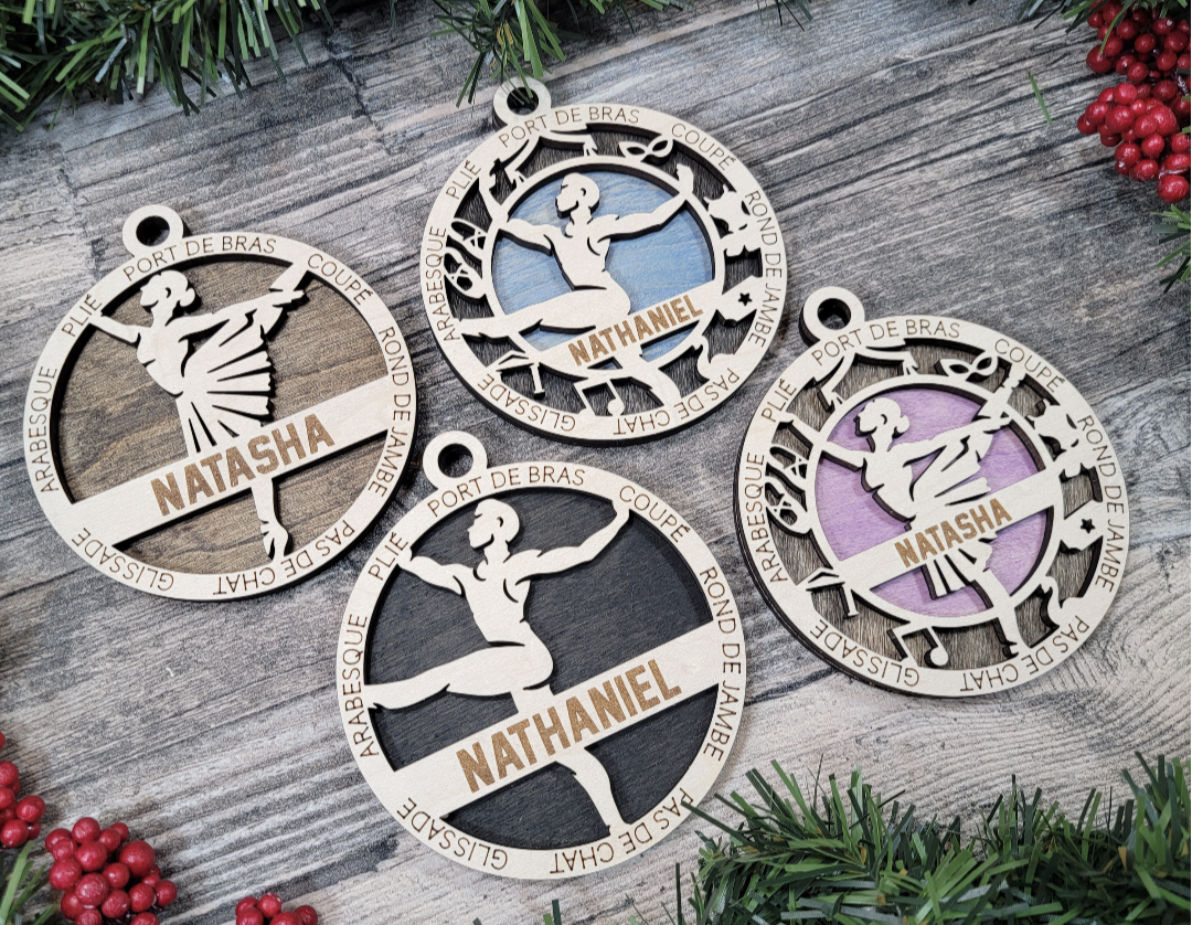 Dance: Ballet, Hip Hop, & Jazz - Sports Ornaments