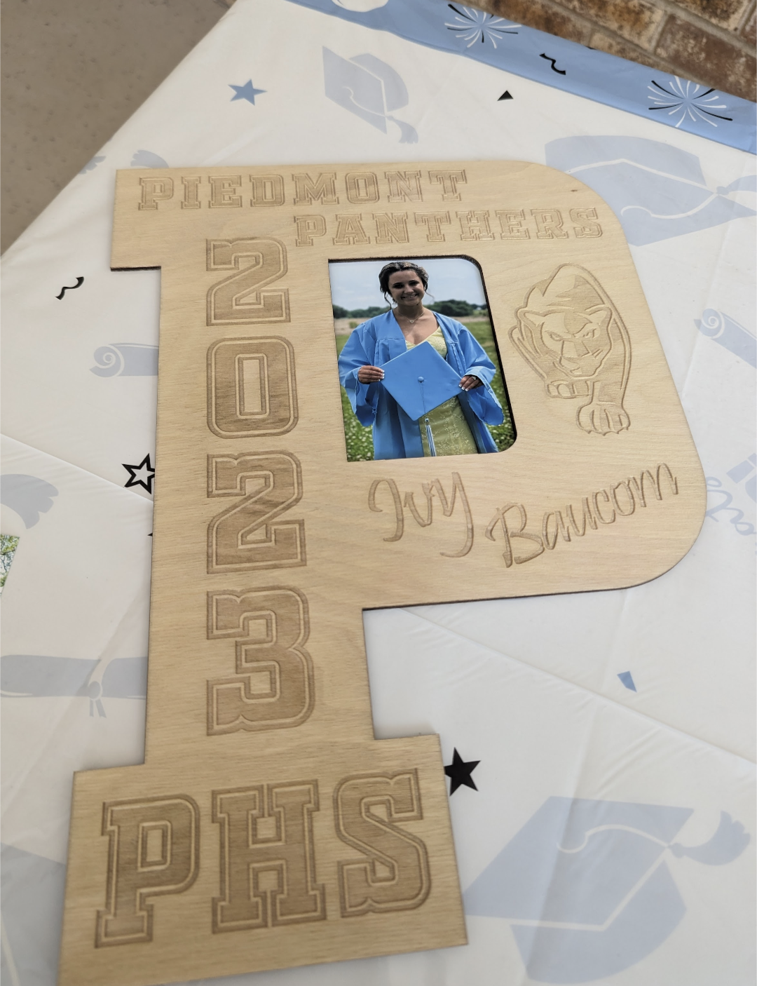 Piedmont High School Sign - PHS