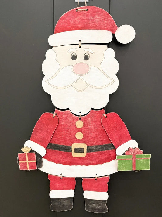 Build Your Own Santa Claus Christmas Activity