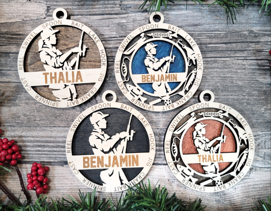 Fishing - Sports Ornaments