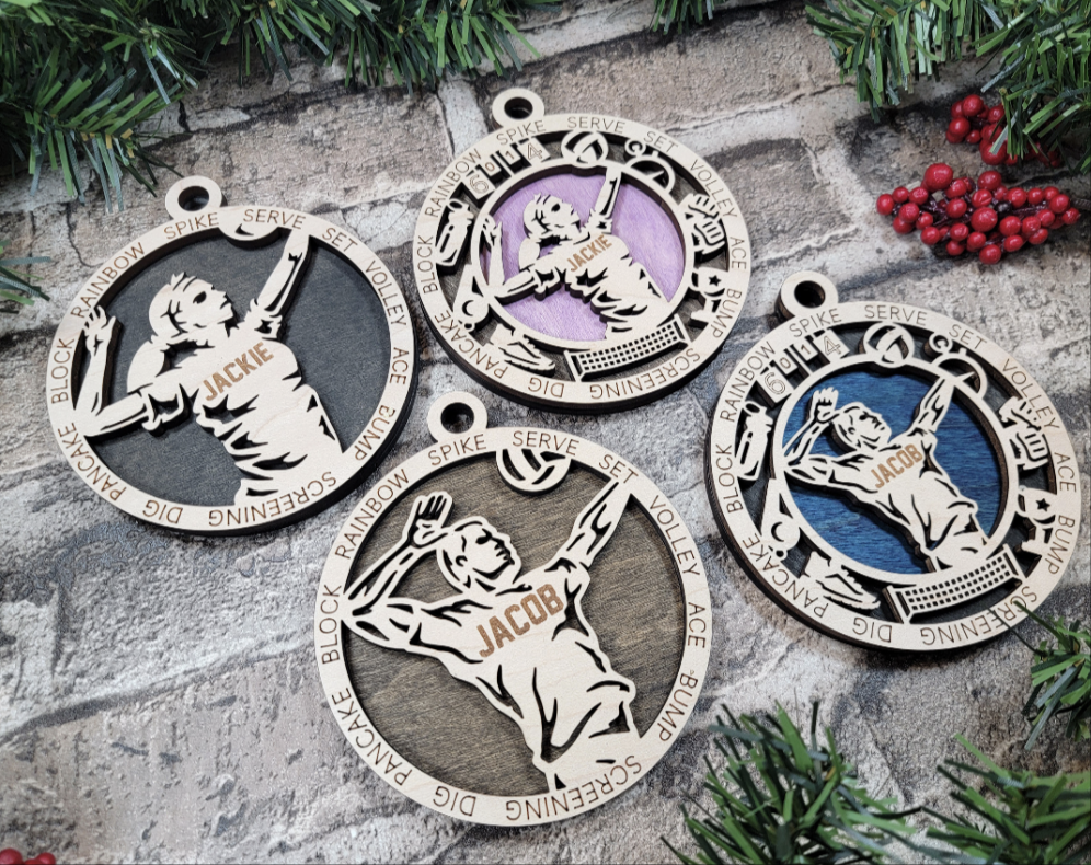Volleyball - Sports Ornaments
