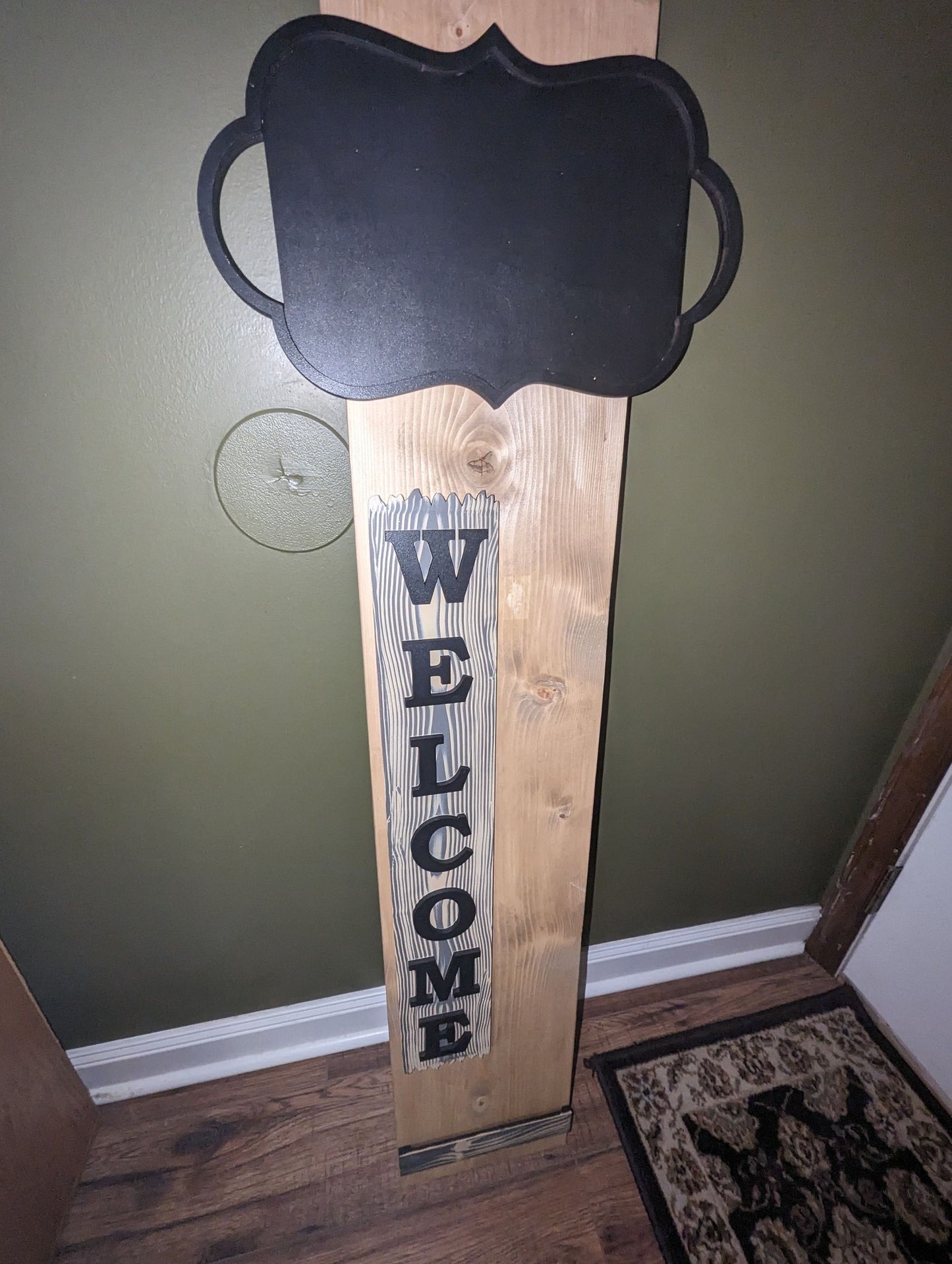 Raccoon Zone Door Leaner