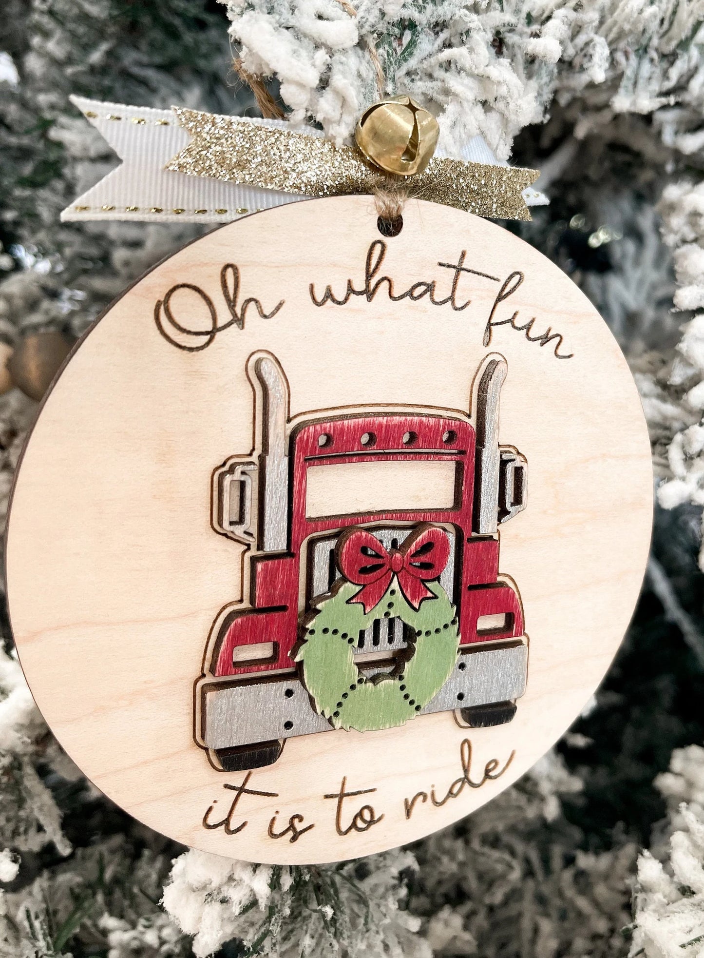 Oh What Fun It Is To Ride - Ornaments