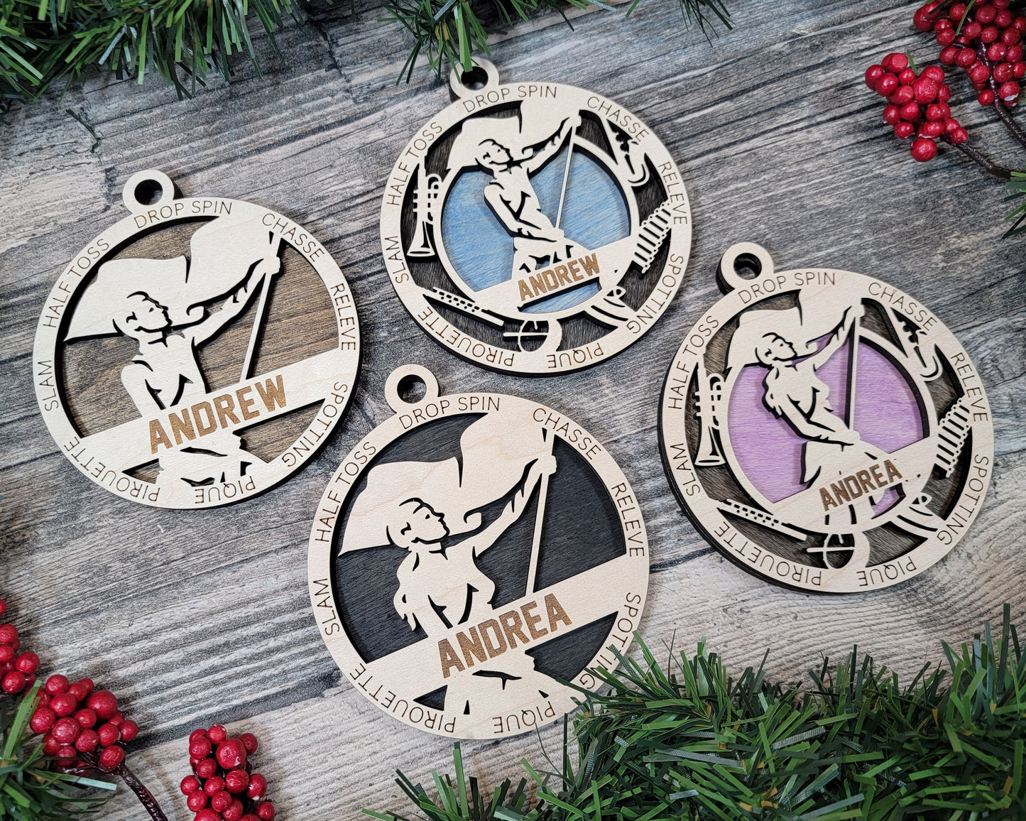 Color Guard - Sports Ornaments