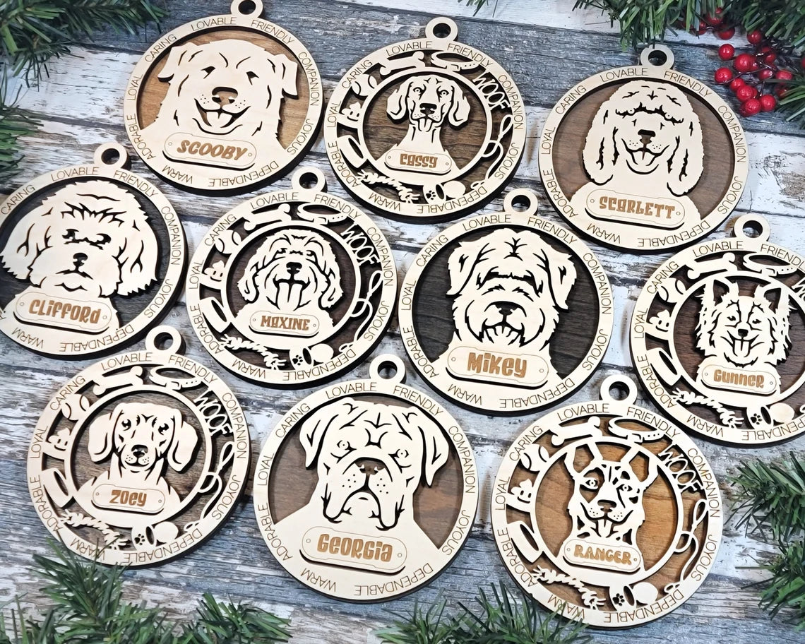 Dog Breed Ornaments