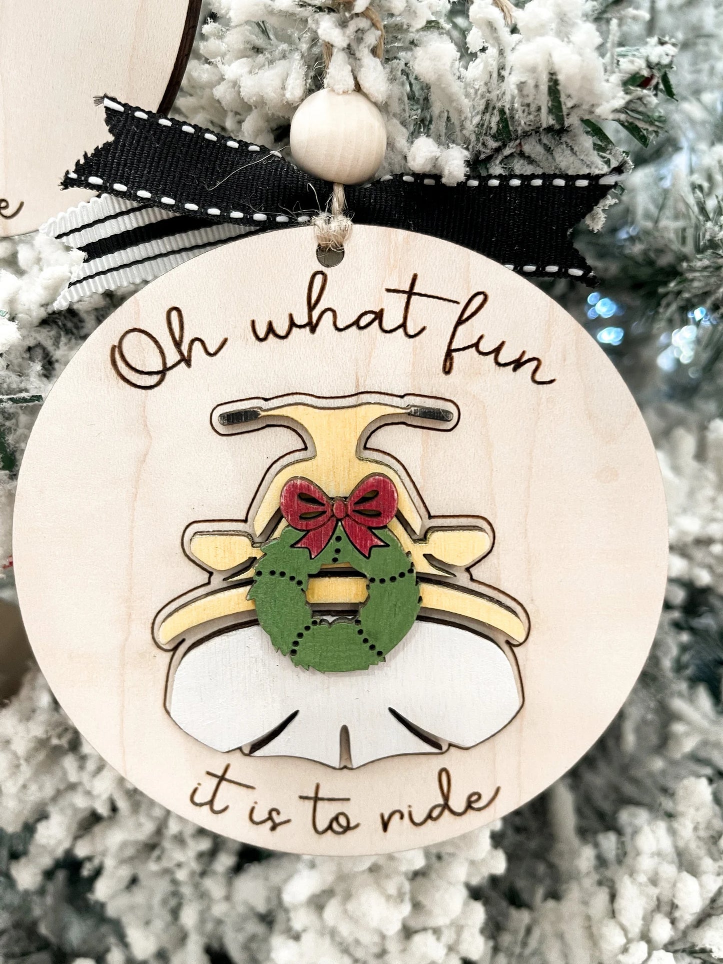 Oh What Fun It Is To Ride - Ornaments