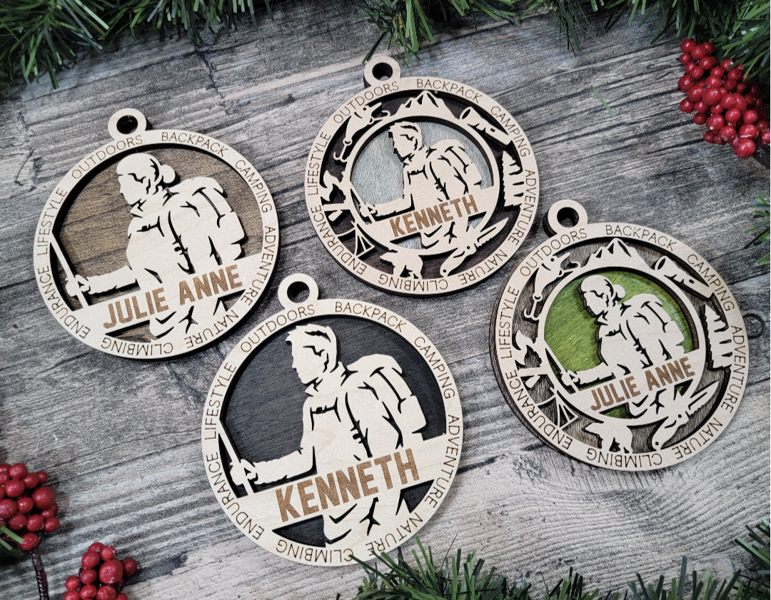 Camping & Hiking - Sports Ornaments