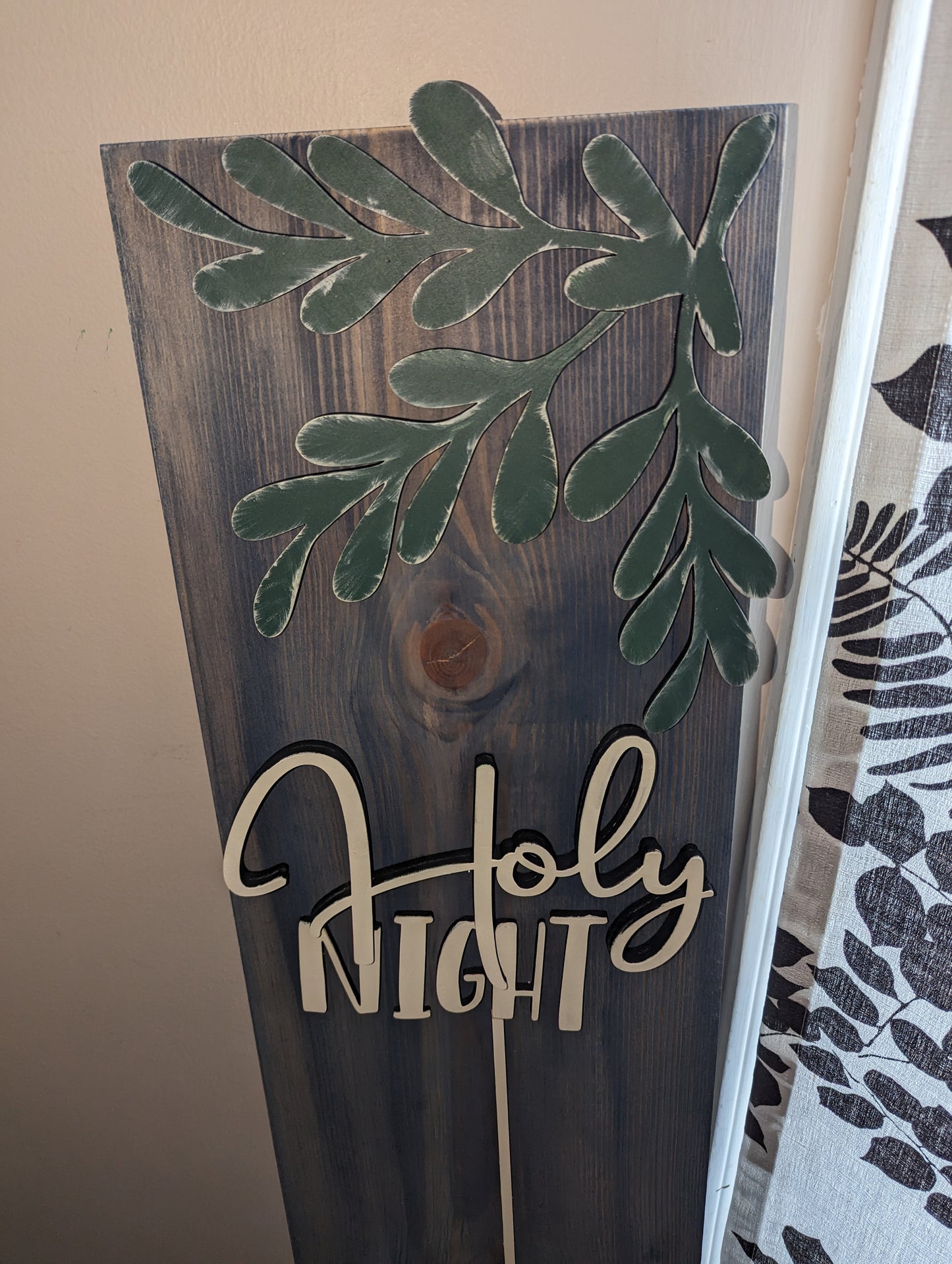 Holy Night Door Leaner