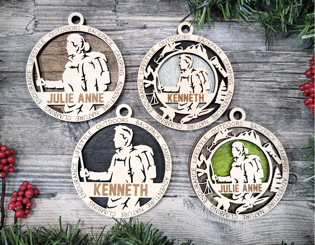 Camping & Hiking - Sports Ornaments