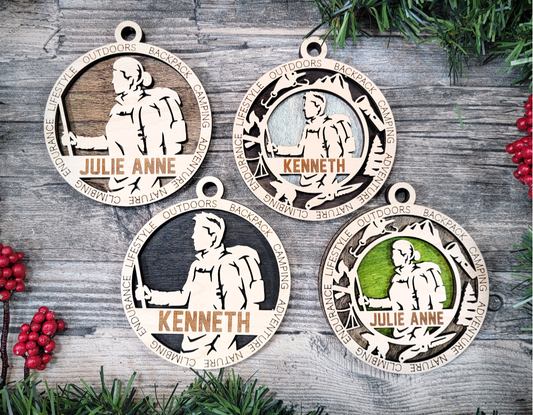 Camping & Hiking - Sports Ornaments