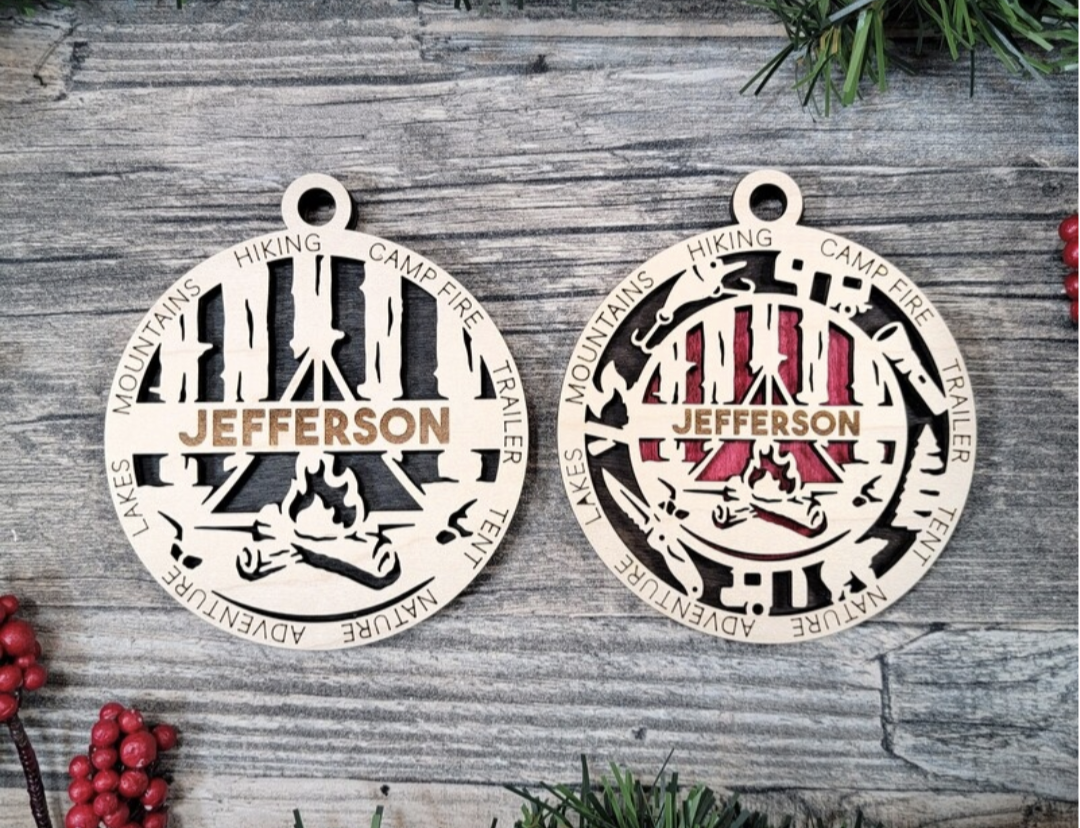Camping & Hiking - Sports Ornaments