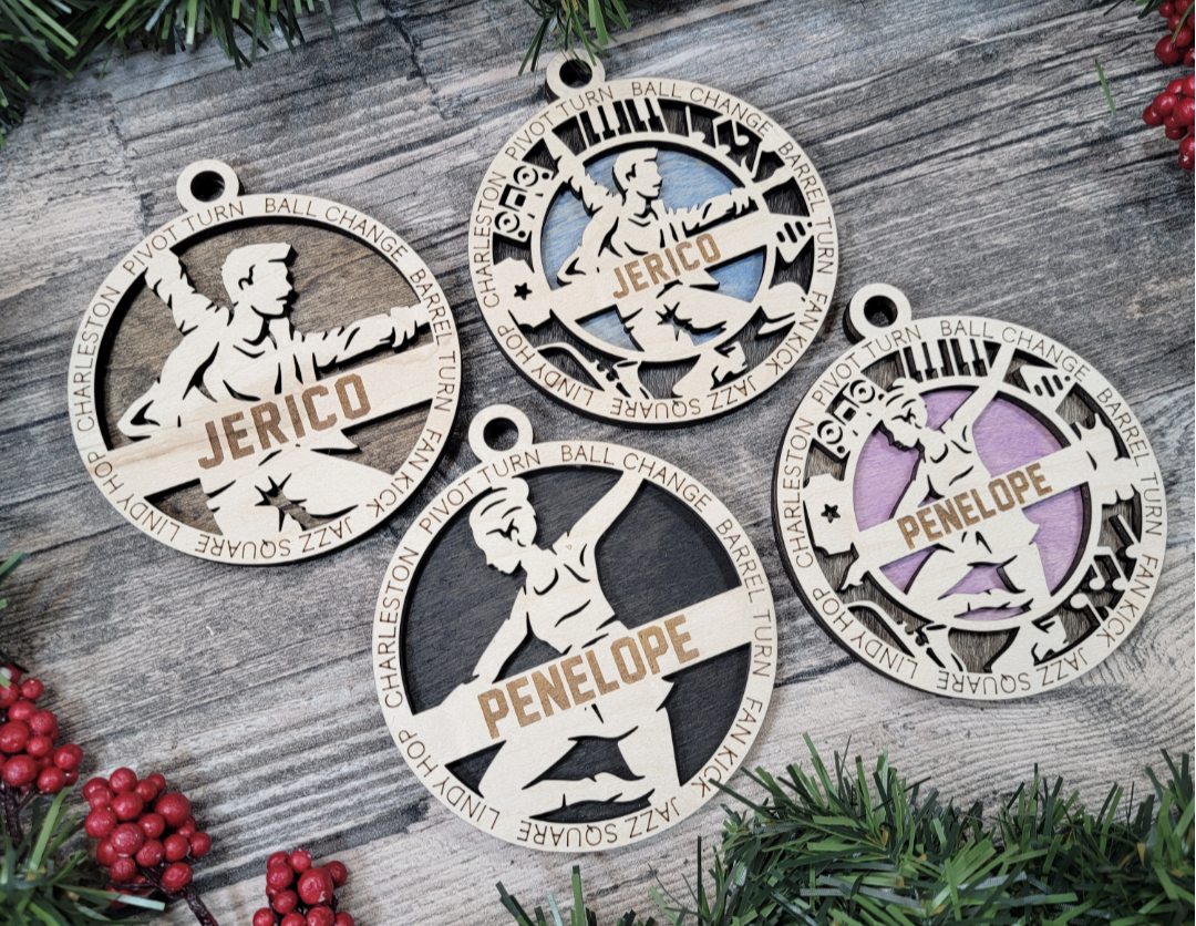 Dance: Ballet, Hip Hop, & Jazz - Sports Ornaments