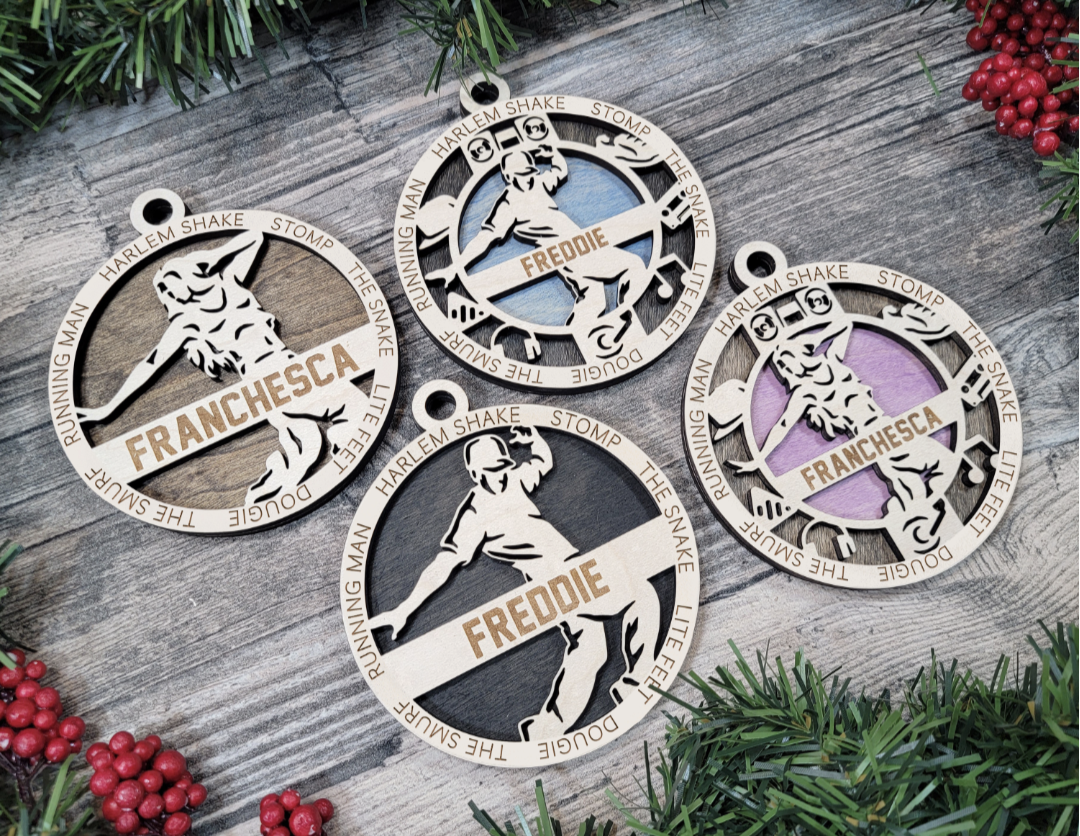 Dance: Ballet, Hip Hop, & Jazz - Sports Ornaments