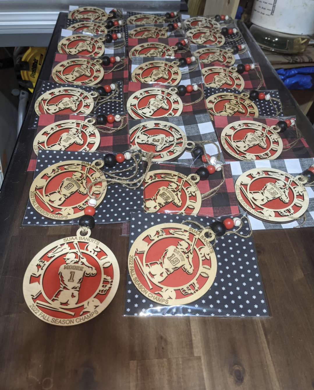 Baseball & Softball & Catcher - Sports Ornaments
