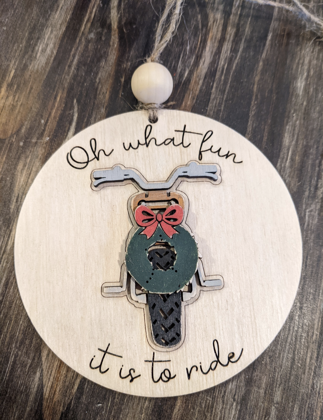 Oh What Fun It Is To Ride - Ornaments