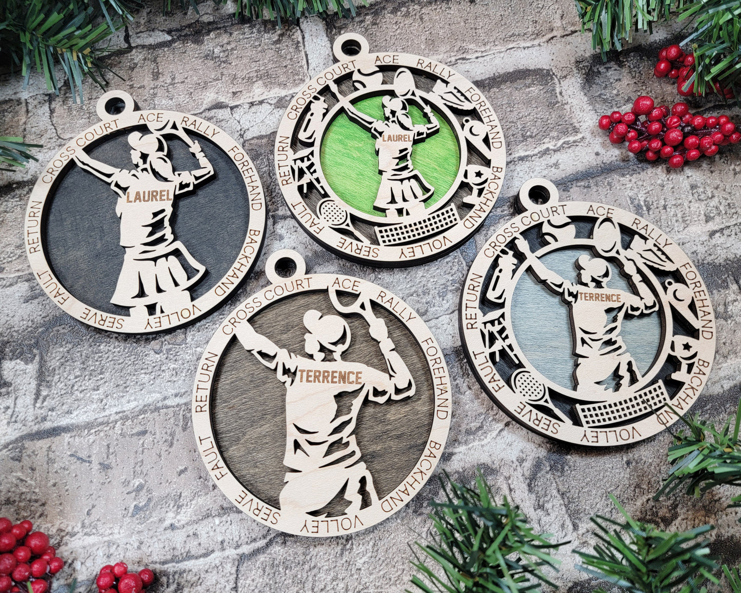 Tennis - Sports Ornaments