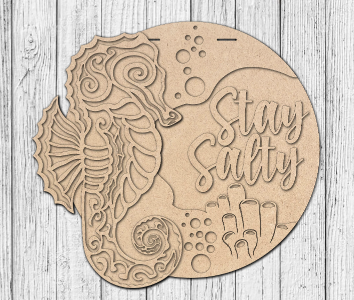 Stay Salty Door Sign