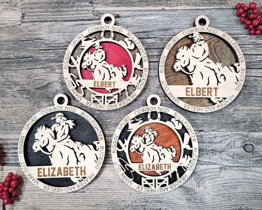 Rodeo/Horse Riding - Sports Ornaments