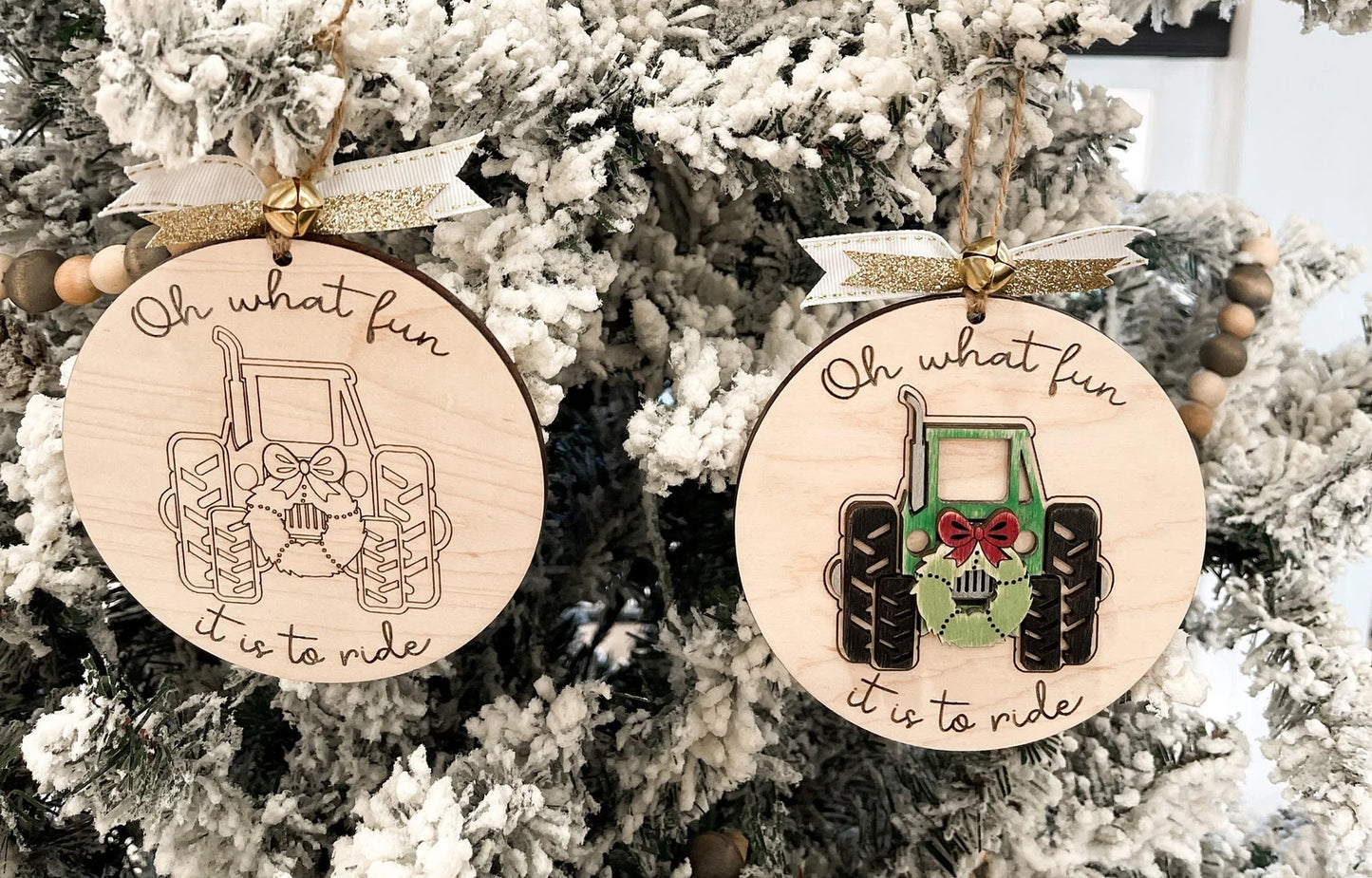 Oh What Fun It Is To Ride - Ornaments