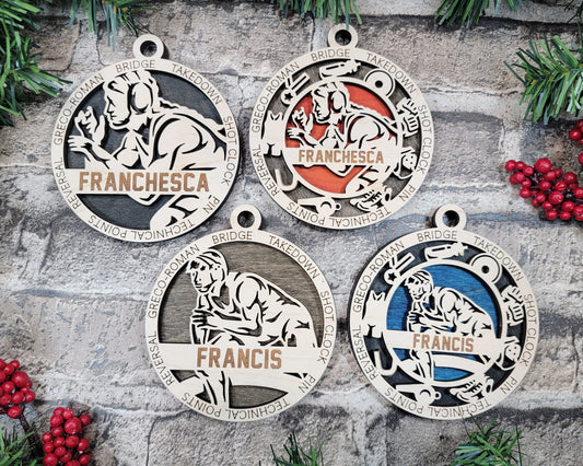 Wrestling - Sports Ornaments